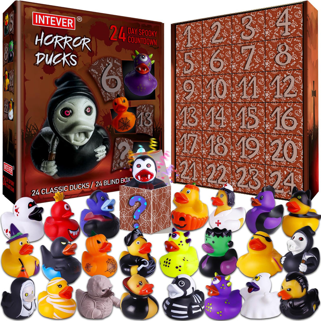 Halloween Advent Calendar 2026 – Horror Rubber Duck Christmas Countdown
