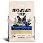 Sustainably Yours Natural Cat Litter, Small-Grain Formula, Exceptional Clumping & Odor Control, Virtually No Dust, Soft on Paws, Corn & Cassava Plant-Based, Unscented, 10 lbs