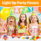 24PCS Light Up Spinning Tops Glow Halloween Party Favors for Kids 4-8 8-12