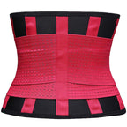 VENUZOR Waist Trainer Belt for Women - Waist Cincher Trimmer - Slimming Body Shaper Belt - Sport Girdle Belt (UP Graded)(Rose Red,Medium)