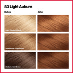 Revlon Colorsilk Beautiful Colour, 53, Light Auburn (pack of 3)