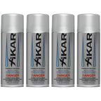 XIKAR PUROFINE Premium Butane Fuel Refill (400ml) 0 Impurities - Ultra Refined, Food Grade, Culinary Butane Refill for Torch & Lighter - Jet Flame Lighter Fuel & Kitchen Torch Refills (4 Pack/8oz)