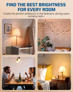 DEWENWILS Plug in Dimmer Switch for Lamp, Table Lamp Dimmer for Dimmable LED/CFL Lights and Incandescent Bulbs, Full Range Slide Control, Extension Cord Dimmer, Black
