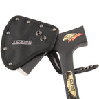 ESTWING Camper's Axe - 26" USA Made Special Edition Camping Ax with All Steel Construction & Shock Reduction Grip - E45ASE