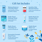Neutrogena 7 Days of Skincare Set ($56.00 Value), Daily Skin Care Essentials – Face Wash, Facial Moisturizer, Makeup Remover Wipes, Pimple Patches & More, 7 Full & Travel Size Toiletries