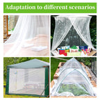 78 x 10 Ft Mosquito Netting for Garden Patio, White