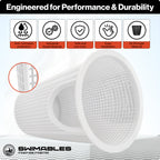 Swimables Pump Basket Compatible with Whisperflo & Intelliflo Pool Pump 070387-3X Durable Pro Grade Basket for Pentair Whisperflo Pump Pool Filter Basket - Small & Large Debris Pump Basket