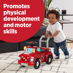 Radio Flyer Tinker Truck With Lights & Sounds, Toddler Ride On Toy, For Ages 1-3, Red