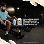 GHOST Whey Protein Powder, Cinnabon - 2LB, 25G of Protein - Cinnamon Roll Flavored Isolate, Concentrate & Hydrolyzed Whey Protein Blend - Post Workout Shakes - Soy & Gluten Free