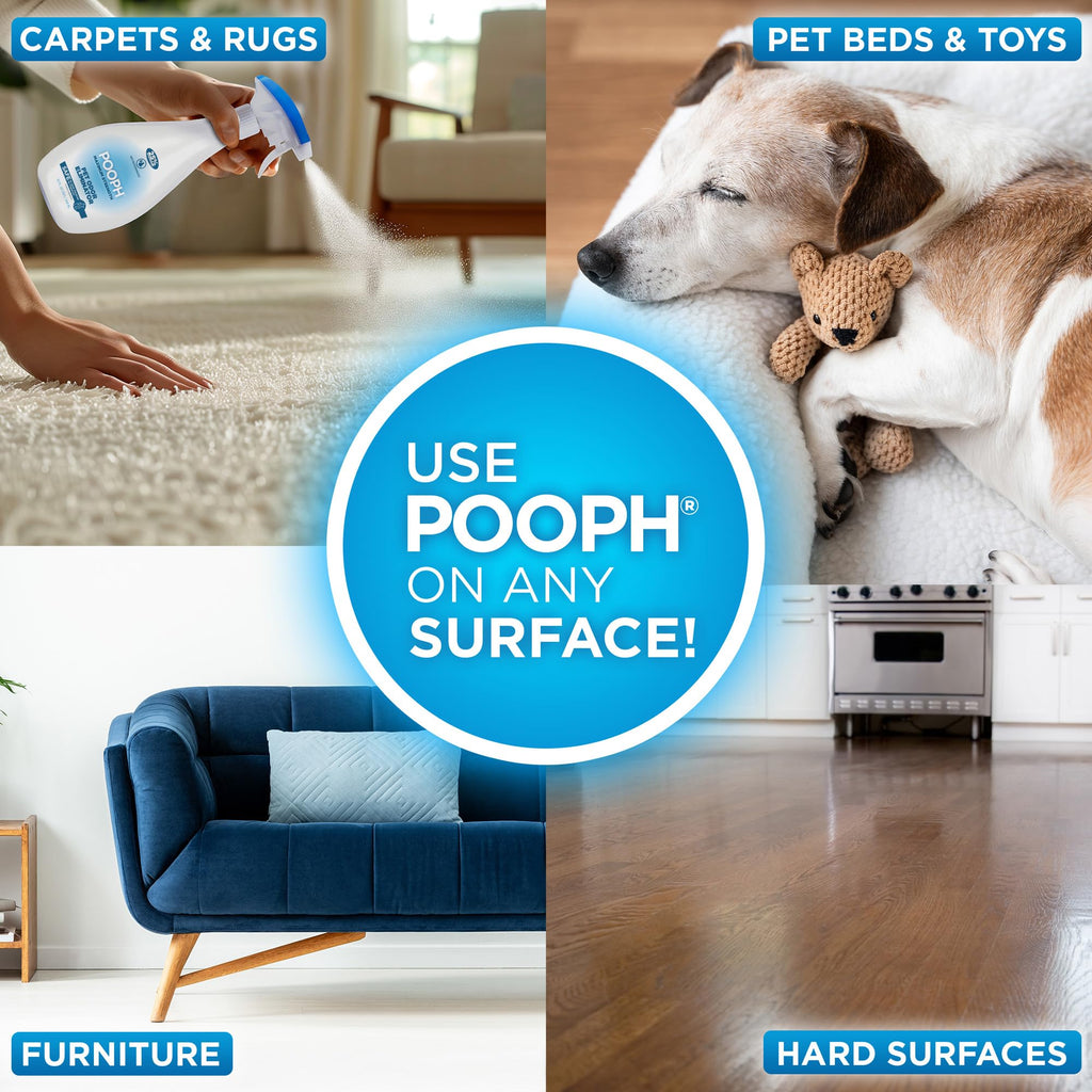 POOPH Plus Maximum Strength Pet Odor Eliminator Spray, 32 oz