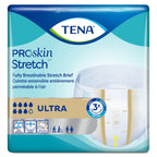 TENA Stretch Ultra Briefs, Incontinence, Disposable, Heavy Absorbency, Large/XL, 36 Count, 2 Packs, 72 Total