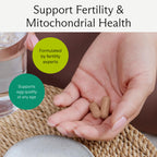 Needed. Egg Quality Support - Optimally Formulated Antioxidants Supplement for Egg Quality - Fertility Support - Fertility Supplement for Women - 60 Capsules - 30 Day Supply