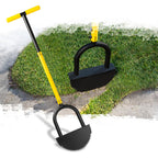 BlumeTrec Manual Edger Lawn Tool with 38"-42" Adjustable Length, Saw-Tooth Border Edger with Wide Footplate Manganese Steel Blade, Garden Edging Tool for Flower Beds, Landscaping, Sidewalks, Yard