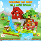 Magnetic Blocks Kids Games Building Toys for 3 4 5 6 7 8 9 10 11 12 Year Old Boys Girls, Magnetic Tiles Cubes STEM Sensory Toys for Toddler Travel Party Christmas Birthday Gifts