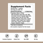 Dr. Schulze's Intestinal Formula #1 - Bowel Movement Supplement for Colon Health Support - Bloating & Constipation Aid - Intestinal Cleanse - All-Natural - Plant-Based - Vegan - 90 Count