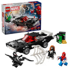 LEGO Marvel Spider-Man vs. Venom Muscle Car Toy - Building Set for Kids, Boys and Girls, Ages 7+ - with Spider-Man, Venom, and Spider-Woman Minifigures - Superhero Gift Idea for Birthday - 76309