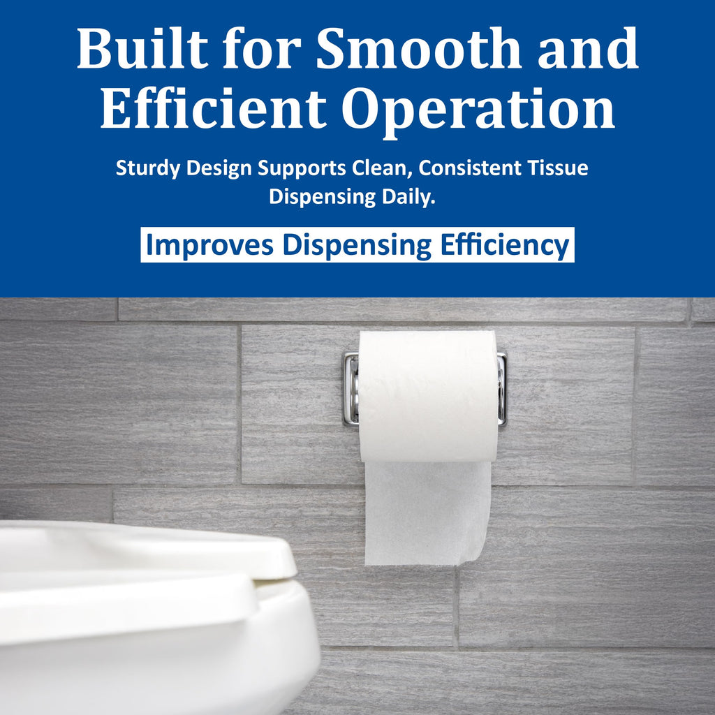 San Jamar SANR200XC Locking Toilet Tissue Dispenser, Plastic, 1 Count