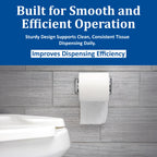 San Jamar SANR200XC Locking Toilet Tissue Dispenser, Plastic, 1 Count