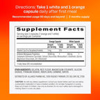 Amberen Menopause Supplement for Women, 120 Capsules, Clinically Proven, Helps Support Hormone Balance, Helps Relieve 12 Menopause Symptoms: Hot Flashes, Night Sweats, Mood Swings and More