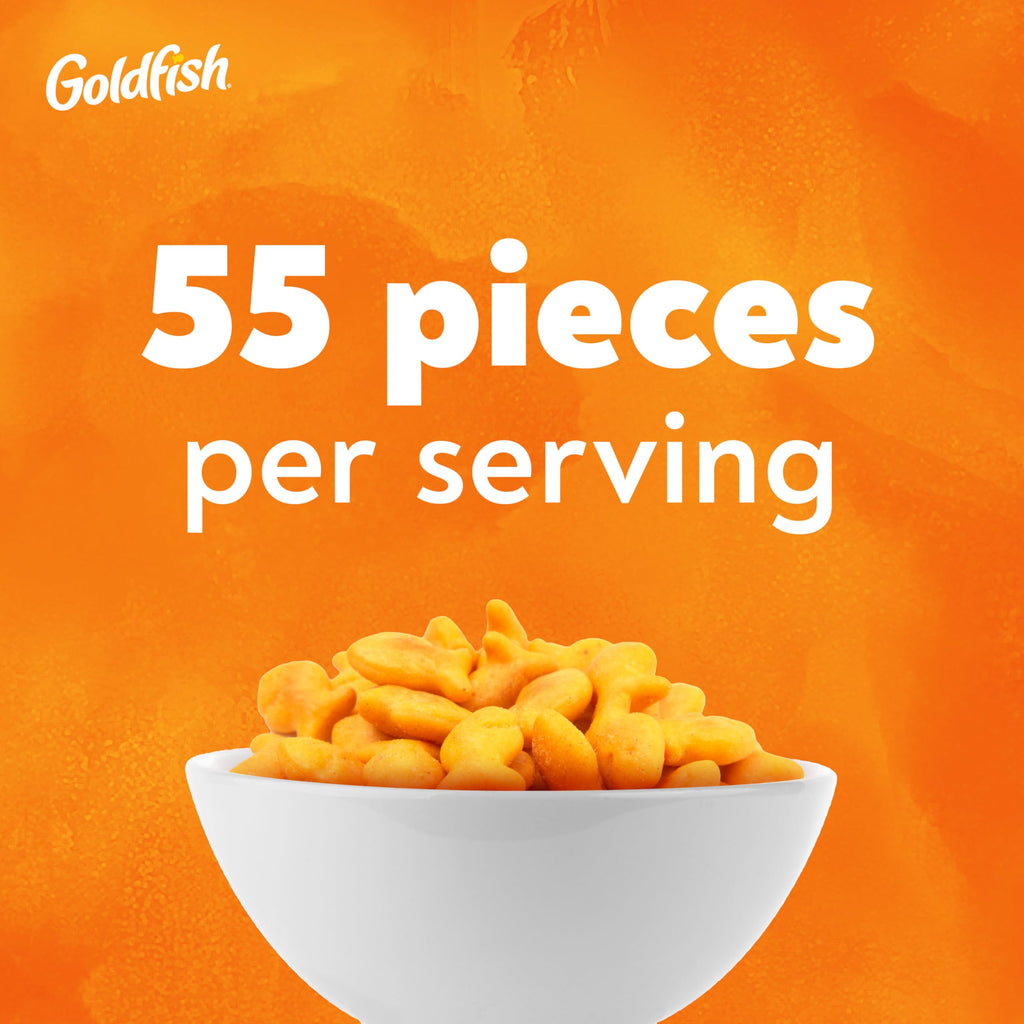 Goldfish Cheddar Crackers, 1.5 oz. Snack Packs, 30 Count