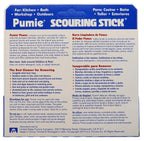 4-Pack PUMIE Heavy Duty Pumice Scouring Stick, Pumice Stone for Cleaning Tough Bathroom, Kitchen Stain, Grills, Pool, Scouring Stick for Cleaning Toilet Rings Stains, Hard Water Rings & Tiles Surfaces