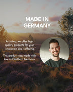 frihed. Sauna hat - Made of woolwalk - 100% Sheep's Wool - Premium Sauna Accessory for Men and Women - Flexible Size - Made in Germany (Forest)