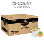 Green Mountain Caramel Vanilla Cream Coffee, K-Cup Pods, 72 Count