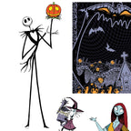Disney Nightmare Before Christmas Treat Your Trunk Kit, Official Disney Trunk or Treat Car Decoration Set