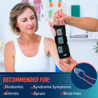 FEATOL Wrist Brace for Carpal Tunnel, Adjustable Night Wrist Support Brace with Splints Left Hand, Large/X-Large, Hand Support for Arthritis, Tendonitis, Sprain, Injuries