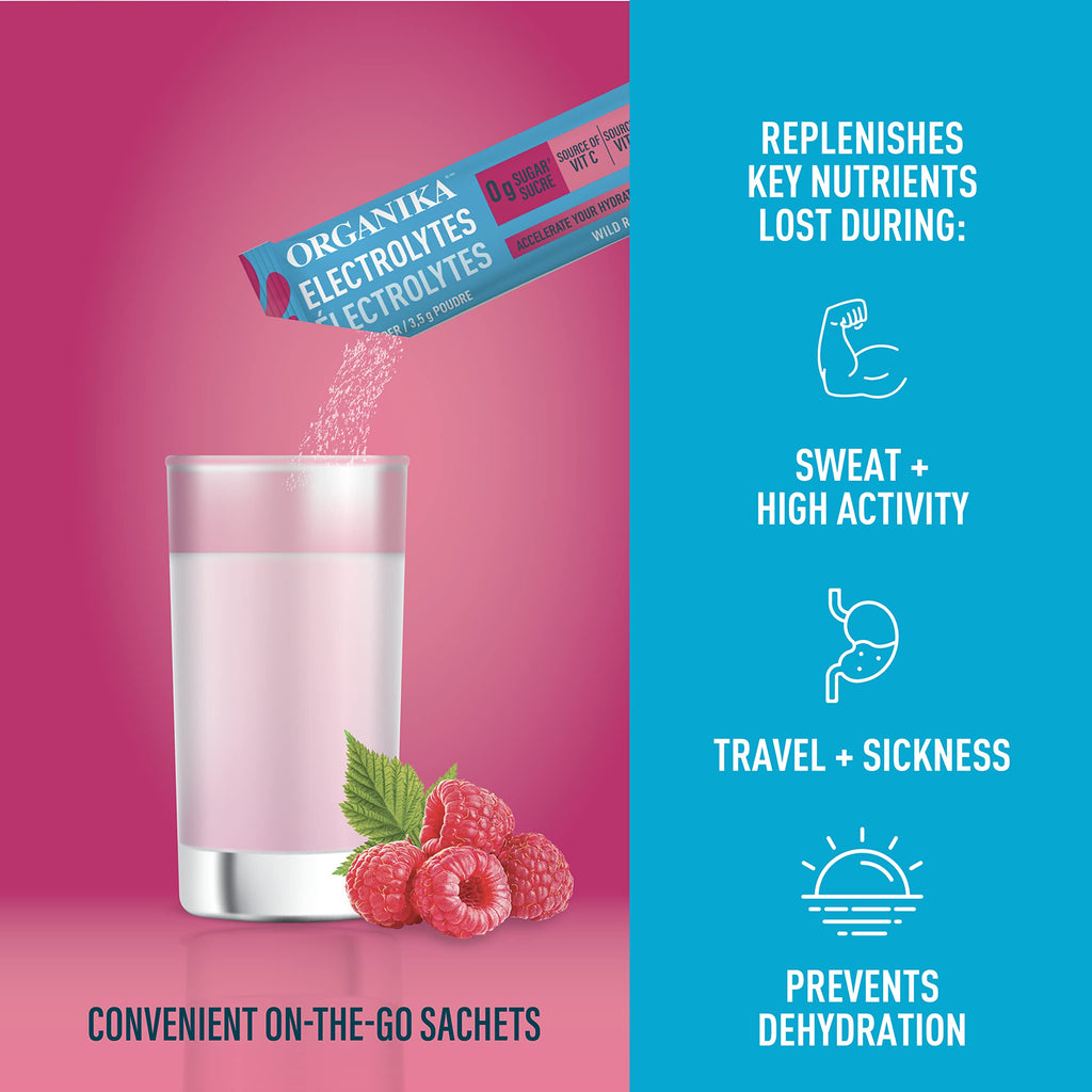 ORGANIKA Pure Electrolytes Raspberry, 70 GR