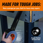 Gorilla Tape Tough & Wide, Black Tape, 2.88" x 25 yd (Pack of 1) - Heavy Duty and Weather Resistant for Indoor or Outdoor