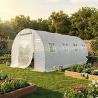 KING BIRD Premium 10x6.6x6.6FT Greenhouse for Outdoors Large Walk-in House
