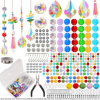 LPKADQA 500PCS Sun Catcher Kits for Adults Crystal Beads