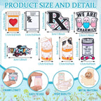 CraftyDream 40 Pcs Pharmacy Enamel Lapel Pins Bulk for Backpacks