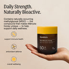 Manukora Raw Manuka Honey MGO 50+ New Zealand Non-GMO Daily Support 500g