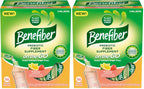 Benefiber Fiber Supplement, Strawberry Lemonade, On The Go Stick Packs, 36 Count (Pack of 2)
