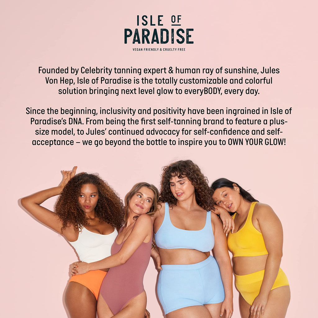 Isle of Paradise Self-Tanning Body Butter, Vegan, Cruelty Free Self-Tan Butter, 200ml