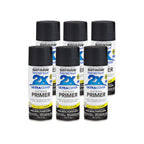 Rust-Oleum 249846-6 PK Painter's Touch 2X Ultra Cover, (Pack of 6), Flat Black Primer