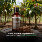 Viva Doria Cinnamon Bark Essential Oil, 100% Pure, Natural Essential Oil, Undiluted, for Aromatherapy | Food Grade, 30 mL (1 Fluid Ounce)