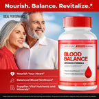 Blood Balance Blood Formula Support Supplement Capsules, Official BloodBalance Pills - Extra Strength, Premium Formula for Healthy Circulation & Stable Levels, All Natural Health Reviews (2 Pack)