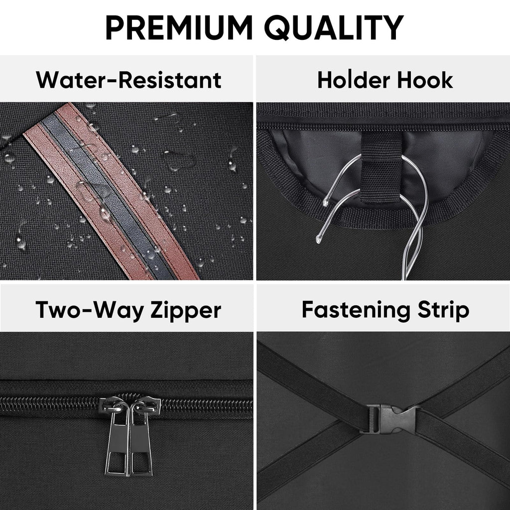 BALEINE Garment Bags for Travel, Water Resistant Carry on Suit Bag
