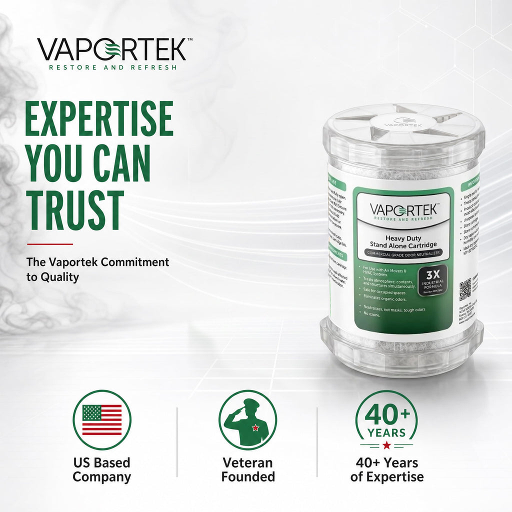 Vaportek Heavy Duty Odor Eliminator HDSA 2.0, 3X Industrial, 1pk