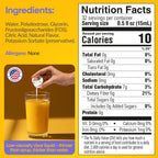 Medtrition HyFiber Liquid Fiber for Kids in Only One Tablespoon, Supports Regularity and Softer Stools, FOS Prebiotics for Gut Health, 6 Grams of Fiber, 32 Servings per Bottle 16 Fl Oz (Pack of 2)