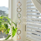 Healing Crystal Energy Wind Chime, 7 Chakra Sun Catcher, Meditation Home Decoration, Gem Wall Decoration, Birthday Gift, Healing Crystal Energy Sunlight Catcher