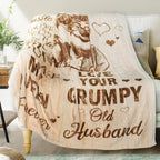 CENSIHER Gift for Wife from Husband, Anniversary Blanket Gifts for Women