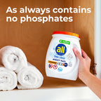 all Laundry Detergent Pacs Advanced OXI for Sensitive Skin, 56 Count