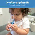 Dr. Brown's Infant-to-Toddler Toothbrush Set, 1.4 Ounce, Blue