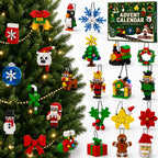 Celltestria Advent Calendar 2026 Christmas Building Ornament Toys for Kids