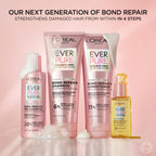 L'Oreal Paris Sulfate Free Bond Repair+ Shampoo and Conditioner, 13.6 Fl Oz