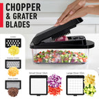 MUELLER HOME Pro-Series 10-in-1, 8 Vegetable Chopper & Mandoline Slicer
